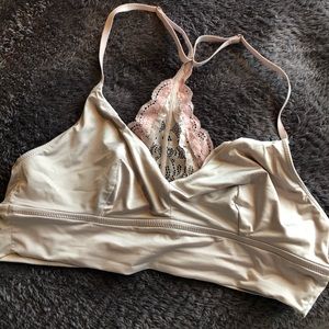 Aerie Silvery Lavender Bralette Medium